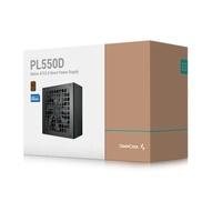 DeepCool PL550D 550W 80+ Bronze Certified Non-Modular ATX Power Supply(Direct Cable), 120mm Fan, DC to DC, ATX3.1, 100,000 MTBF, 85% Efficiency