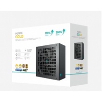 DeepCool PQ750G 750W Gamer Storm 80+ Gold/Cybenetics Fully Modular ATX Power Supply 120mm Fan, Japanese Capacitors, DC to DC, ATX12V V3.1,