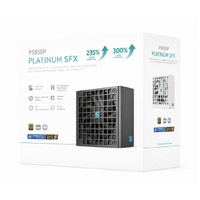 DeepCool PS850P 850W Gamer Storm SFX12V V4.1 & ATX12V V3.1M Full Japanese Electroyltic Capacitors, Cybenetics Platinum/PPLP 115V Platinum