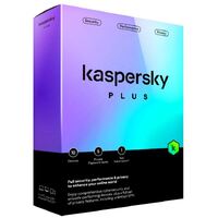 Kaspersky Plus Physical Card (3 Device, 2 Year) Supports PC, Mac, & Mobile (KTS/Total Security New Equivalent)