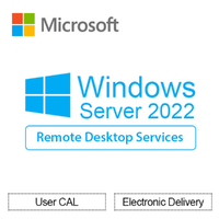 Microsoft Windows Server Remote Desktop 2022 User CAL, OLP 1 License No Level RDS, RDP Volume Licence (CANNOT SELL ALONE, PLEASE SEE DESCRIPTION)