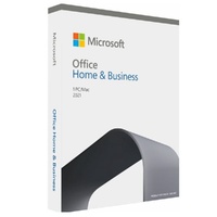 Microsoft Office Home and Business 2021 English APAC Medialess Retail New. Word, Excel, Power Point, Outlook for PC and Mac (LS)