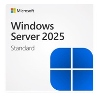 Microsoft Windows Server Standard 2025 64Bit English 1pk DSP OEI DVD 24 Core, COA License Product Key in pack