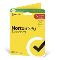 Norton 360 Standard 10GB AU 1 User 2 Devices 12MO GENERIC ATTACH RSP DVDSLV GUM