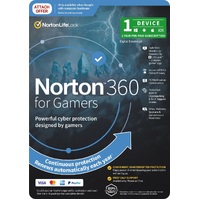 Norton 360 For Gamers Empower 50GB AU 1 User 1 Device OEM ESD