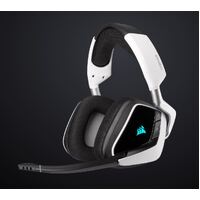 Corsair VOID Elite White USB Wireless Premium Gaming Headset with 7.1 Audio. Headphone SPCA-VOIDEL-WH-WL