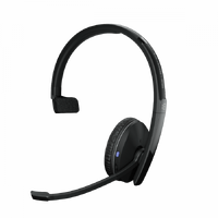 EPOS Adapt 230 Mono Bluetooth Headset, Works with Mobile / PC, Microsoft Teams and UC Certified, upto 27 Hour Talk Time, Folds Flat, 2Yr -USB -A