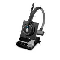 EPOS IMPACT SDW 5036T DECT Wireless Office Monoaural  Headset w/ base station, for PC, Desk Phone & Mobile, Included BTD 800 Dongle, Teams Version