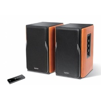 Edifier R1380T BROWN Active Speaker Dual RCA inputs, Remote Control, Build-in Class-D Amplifier, 21W+21W RMS Power Output