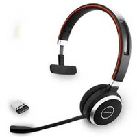 Jabra Evolve 65 SE UC Mono Wireless Headset, Includes Charging Stand &  Link380a Dongle, 2yrs Warrenty