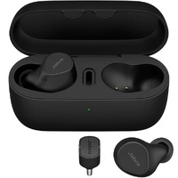 Jabra, Evolve2, Buds, UC, USB-A, Professional, Pocketable Calls.True Wireless Earbuds for Hybrid Working, 8 Hours Battery, 33with Case, ANC