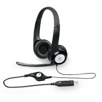 Logitech H390 USB Headset Adjustable,USB,2 Years Noise Cancelling Micophone Headphones In-line Audio Controls