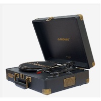 mbeat Woodstock 2 Black Retro Turntable Player