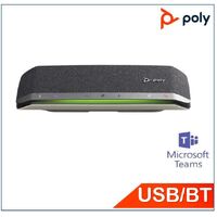 Plantronics/Poly Sync40, Teams, Smart Speakerphone for Flexible/Huddle Rooms, USB/Bluetooth, Multi-Mics Array, Clearer calls, Amazing multimedia sound