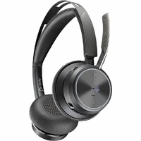 Plantronics/Poly Voyager 4310 UC Headset, USB-C, Teams certified, Monaural, Noise canceling boom, Acoustice Fence, SoundGuard, upto 24hrs talk time