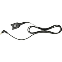 EPOS | Sennheiser Dect/GSM Cable: 100 cm ED cable to 2.5mm - 3 Pole jack plug without microphone damping. For deskphones such as Panasonic phones with