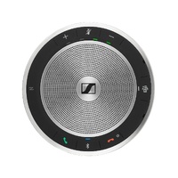 EPOS  Sennheiser SP30T Teams Wireless Speakerphone, Conferencing upto 8 People, PC/Softphone, Bluetooth, USB-C, USB, 3.5mm Plug n Play,Teams Certified