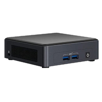 Intel NUC i5-1145G7 vPro 4.2 GHz 2xDDR4 SODIMM M.2 SSD 4xDisplays Iris Xe 2xHDMI 2xDP via USB-C 2xThuderbolt WiFi6 4xUSB GbE LAN no AC Cord