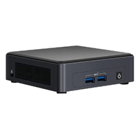 Intel NUC i7-1165G7 Pro 4.70 GHz 2xDDR4 SODIMM M.2 SSD 4xDisplays Iris Xe 2xHDMI 2xDP via USB-C 2xThuderbolt WiFi6 4xUSB GbE LAN no AC Cord