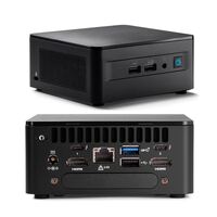 Intel NUC 12 Pro Kit Mini PC i7-1260P 4.70GHz 2xDDR4 SODIMM 2.5' M.2 SSD Iris Xe Graphics 4xDisplays 2xHDMI 2xDP via USB-C 2xTB4 2.5GbE 4xUSB WiFi6E
