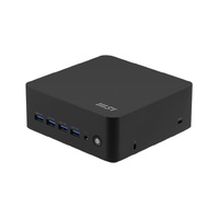MSI Cubi Z AI 8M with Hawk Point R5, Ryzen 5 8645HS/Up to DDR5/dTPM/2*M.2/2*HDMI/2*USB C 4.0/4*Display/2*LAN/Wifi6E/Card Reader/Power Switch Cable/3Y