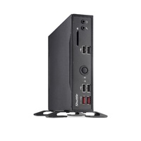 Shuttle DS20U7 Slim Mini PC 1L Barebone- Intel Core i5-10210U, Fan-less, 2x LAN, RS232/RS422/RS485, HDMI, DP, VGA, Vesa Mount, 65W adapter