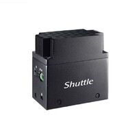 Shuttle EN01E Edge PC-Atom x5-E3940, 8GB LPDDR4, 64GB eMMC, Metal, Fanless, tiny, wide temperature, optional for POE & Capture card & 4G LTE