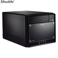 Shuttle SH510R4 XPC Cube 13L Barebone-Support Intel 11/10th Gen, 2x DDR4, LAN, PCIEx16, PCIEx1, M.2 2280, 2x3.5' HDD & 5.25' ODD bay, 300W, HDMI, DP,
