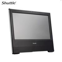 Shuttle X50V8 XPC AIO Fanless Barebone - 15.6' Touch, IP54, Celeron 5205U, DDR4 SODIMM, M.2 PCIe SSD, VGA/HDMI, 1 Giga LAN, WiFi