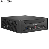 Shuttle XH270 Slim Mini PC 3L Barebone - Support Intel KBL&SKY CPU 4x 2.5" HDD/SSD Bay (RAID) 2xLAN HDMI DP VGA RS232 2xDDR4 M.2 2280 120W