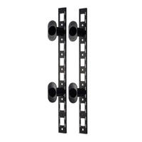 APC Netshelter Cable Management, Vertical Cable Manager/Orgianiser, 86x766x106mm, Black