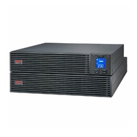 APC Easy UPS 3000VA/2400W Online UPS, 4U RM, 230V/16A Input, 4x IEC C13 Outlets, Lead Acid Battery, W/ Battery Pack, W/ Rail Kit