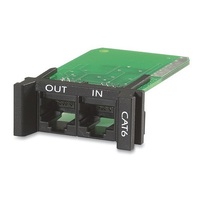 APC Surge Module for CAT6 or CAT5/5e Network Line, Use with PRM4/PRM24 Chassis, Supports Network Speeds Up To 10Gbe