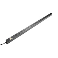 PowerShield Vertical PDU with 10A Aus Input plug, 20 x ANZ 10Amp outlets, provides reliable power distribution for vertical installations