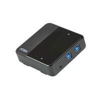 Aten Peripheral Switch 2x4 USB 3.1 Gen1, 2x PC, 4x USB 3.1 Gen1 Ports, Remote Port Selector, Plug and Play