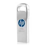 HP X306W 64GB USB 3.2 Type-A up to 70MB/s Flash Drive Memory Stick Zinc Alloy & Glossy Surface 0C to 60C External Storage for Windows 8 10 11 Mac
