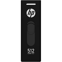 HP X911W 512GB USB 3.2 Type-A 300MB/s 410MB/s Flash Drive Memory Stick 0 to 60 Degrees C External Storage for Windows 8 10 11 Mac