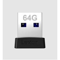 Lexar S47 64GB JumpDrive® Plug n Stay USB 3.1 Flash Drive, up to 250MB/s read And for added versatility, the drive is backwards compatible with USB 3.