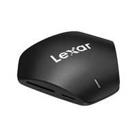 Lexar Professional Multi-Card 3-in-1 USB 3.1 Reader  transfers of up to 312MB/s for SD™ and microSD™, plus up to 160MB/s for CompactFlash® cards