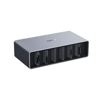 Lexar Professional Workflow with Thunderbolt4 uplink,6Module bay Maximum speed is up to 1050MB/s when pairing the portable SSD with Workflow