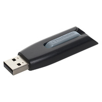 Verbatim 16GB V3 USB3.0 Grey Store'n'Go V3; Retractable USB Storage Drive Memory Stick (LS)