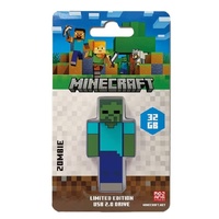 Verbatim Minecraft Collector s Edition USB Flash Drive - 32GB - Zombie - Retail