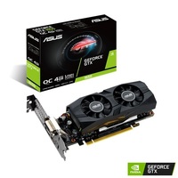 ASUS nVidia GTX1650-O4G-LP-BRK GTX 1650 OC Edition 4GB GDDR5, 1740 MHz Boost, 7680x4320, 3x Displays, 2xDP 1xHDMI