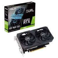 ASUS nVidia GeForce DUAL-RTX3050-O8G RTX 3050 8GB V2 OC Edition GDDR6, 1852Mhz Boost, PCIe 4.0, 1xHDMI 2.1, 3xDP 1.4a