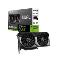 ASUS nVidia GeForce DUAL-RTX5060-O8G OC mode: 2565MHz 8GB GDDR7 OpenGL®4.6