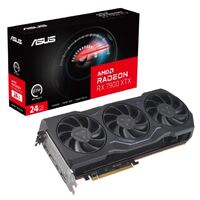 ASUS AMD Radeon RX7900XTX-24G RX7900 XTX 24GB GDDR6 2500 MHz Boost Clock/ 2300 MHz Game Clock,PCI Express 4.0, 1xHDMI,2xDP2.1,1xUSB-C