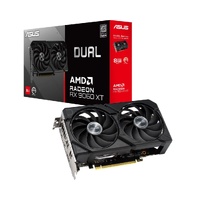 ASUS AMD Radeon Dual RX9060XT 8G GDDR6 20 Gbps​ 128-bit 2.5 Slot 202 x 120 x 49mm