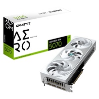 Gigabyte GV-N5070AERO OC-12GD, GeForce RTX™ 5070, CUDA  6144, 12 GB, GDDR7, PCI-E 5.0, ATX, 750W, HDMI 2.1b *1