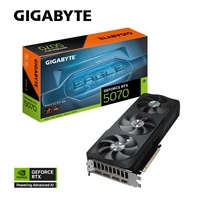 Gigabyte GV-N5070EAGLE OC-12GD, GeForce RTX™ 5070, CUDA  6144, 12 GB, GDDR7, PCI-E 5.0, ATX, 750W, HDMI 2.1b *1