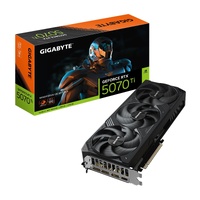 Gigabyte GV-N507TWF3OC-16GD, GeForce RTX™ 5070 Ti, CUDA 8960, 16 GB, GDDR7, PCI-E 5.0, 750W, HDMI 2.1b x1